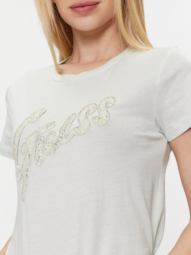 Guess Guess Marškinėliai W4RI25 K9RM1 Pilka Regular Fit