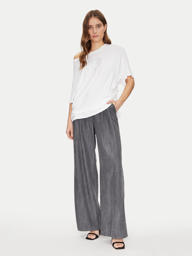 Guess Guess Marškinėliai E4GI00 K68D2 Balta Regular Fit