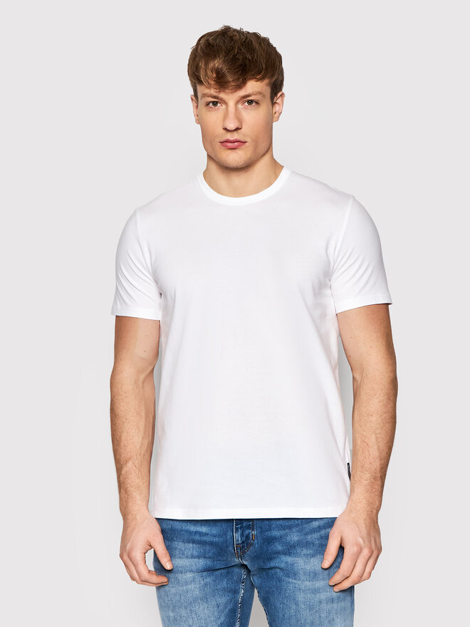 Marc O'Polo Marc O'Polo Marškinėliai B21 2016 51556 Balta Regular FIt