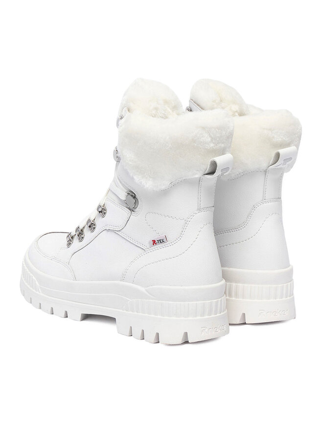 Rieker Schnürschuhe Rieker CEO-W2174-80 Weiß