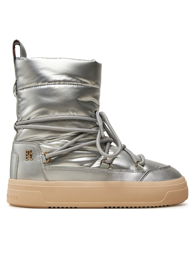 Tommy Hilfiger Sniega zābaki Tommy Hilfiger FW0FW08442 Sudraba