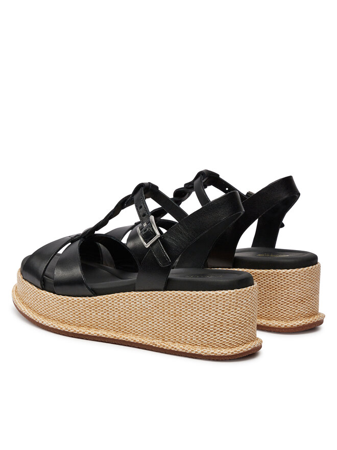 Clarks Sandále Clarks Kimmei Twist 26176391 Čierna