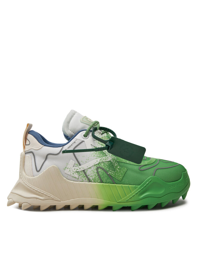 Off-White Sneakersy Off-White OMIA139S22FAB0020155 Zielony