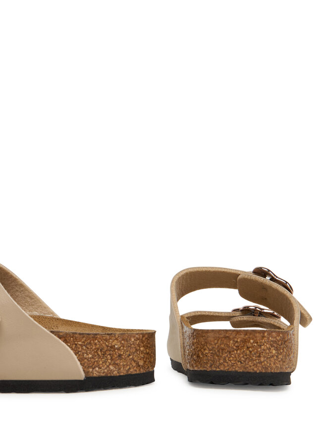 Birkenstock Papucs Birkenstock Arizona Flower Buckle Kids 1030419 S Bézs