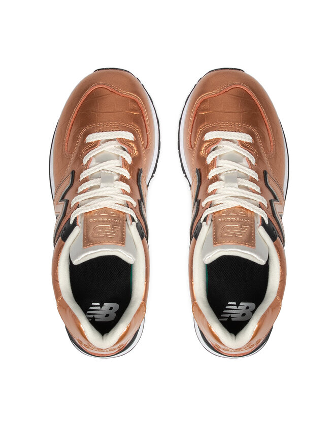 Sneakers New Balance WL574PX2 Kupferfarben eschuhe.at