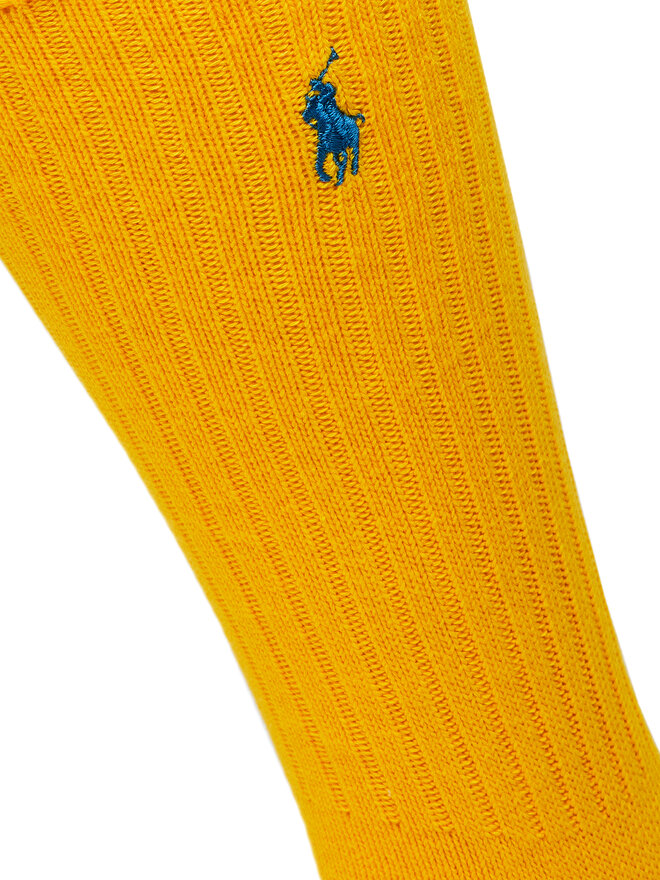Polo Ralph Lauren Calcetines altos unisex Polo Ralph Lauren 449915908040 Amarillo