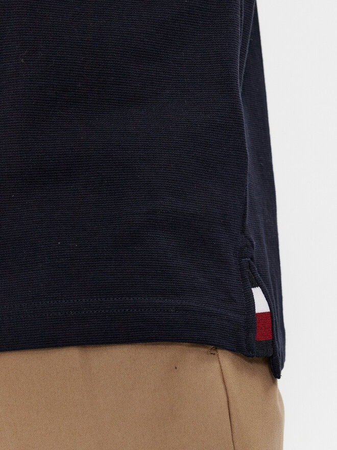 Tommy Hilfiger Tommy Hilfiger Poloshirt Global Stripe Monotype Reg Polo MW0MW33591 Dunkelblau Regular Fit