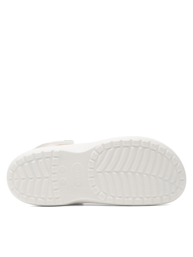 Crocs Παντόφλες Crocs BAYA PLATFORM CLOG 208186-100 Λευκό