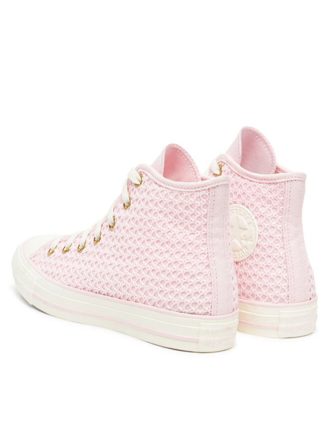 Converse Кецове Converse Chuck Taylor All Star Knit Hi A13643C Розов