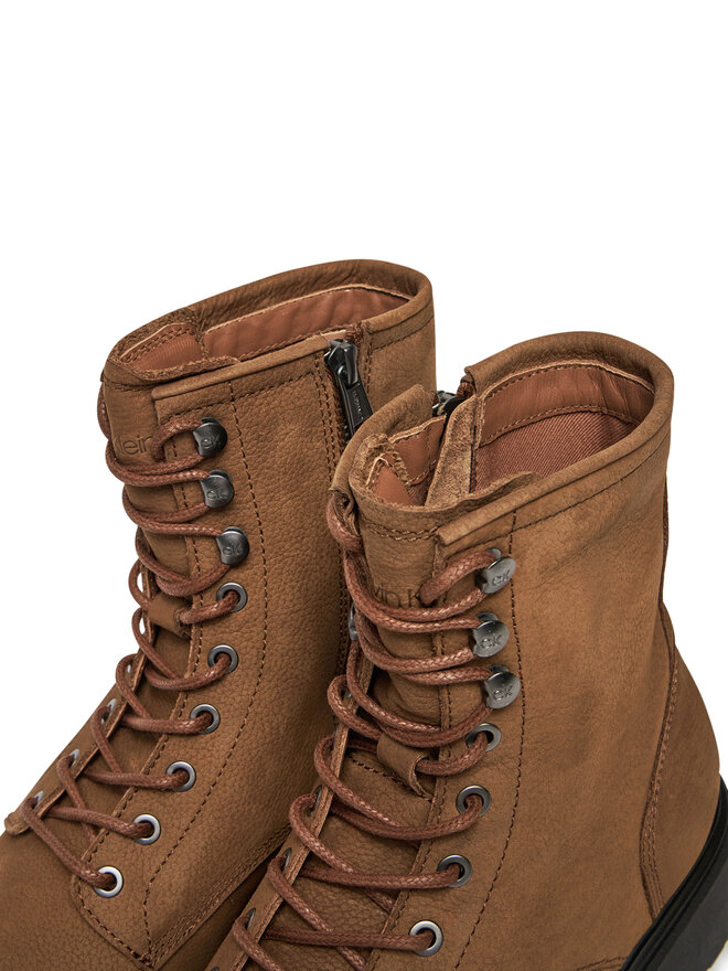 Calvin Klein Schnürschuhe Calvin Klein HM0HM01576 Braun