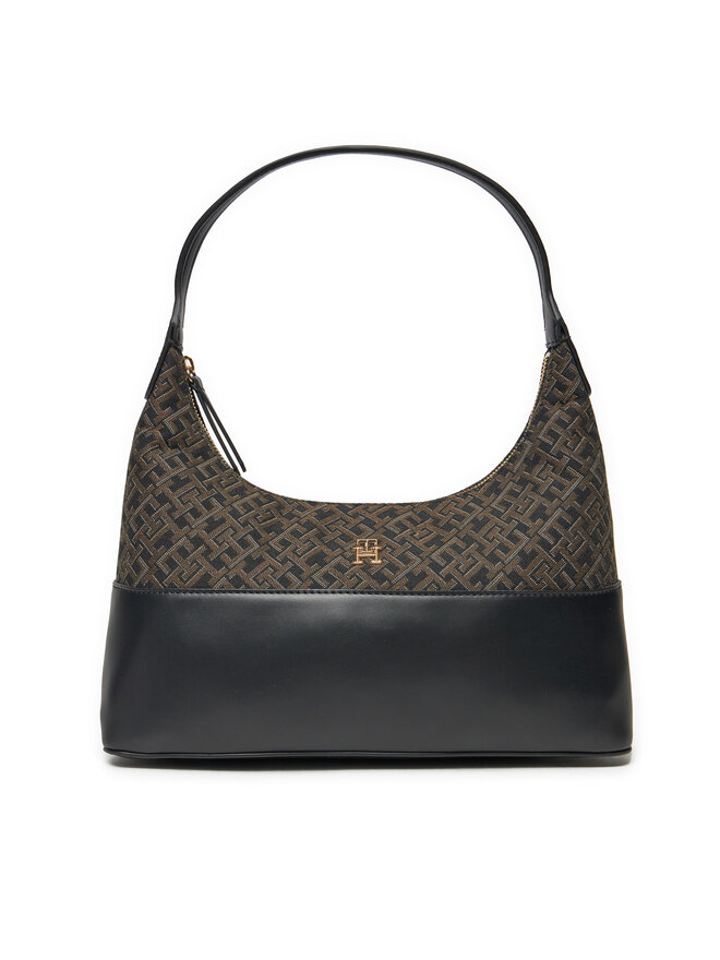Tommy Hilfiger Borsetta Tommy Hilfiger Jacquard AW0AW17072 Nero