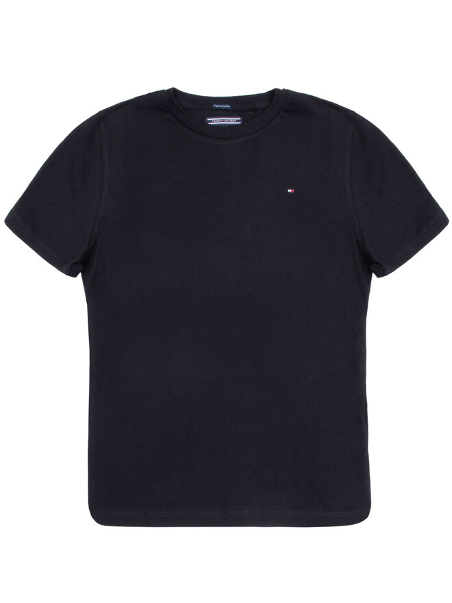 Tommy Hilfiger Tommy Hilfiger Marškinėliai KB0KB04140 D Juoda Regular Fit