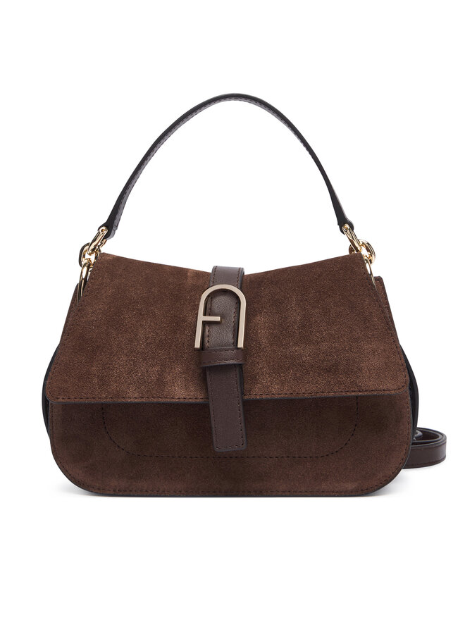 Furla Handtasche Furla Flow Mini Top Handle WB01032 BX3045 CN 3244S Braun