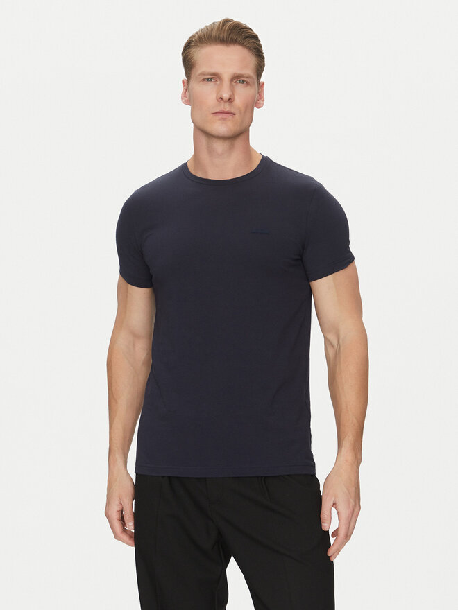 Calvin Klein Calvin Klein T-Shirt K10K112724 Dunkelblau Slim Fit