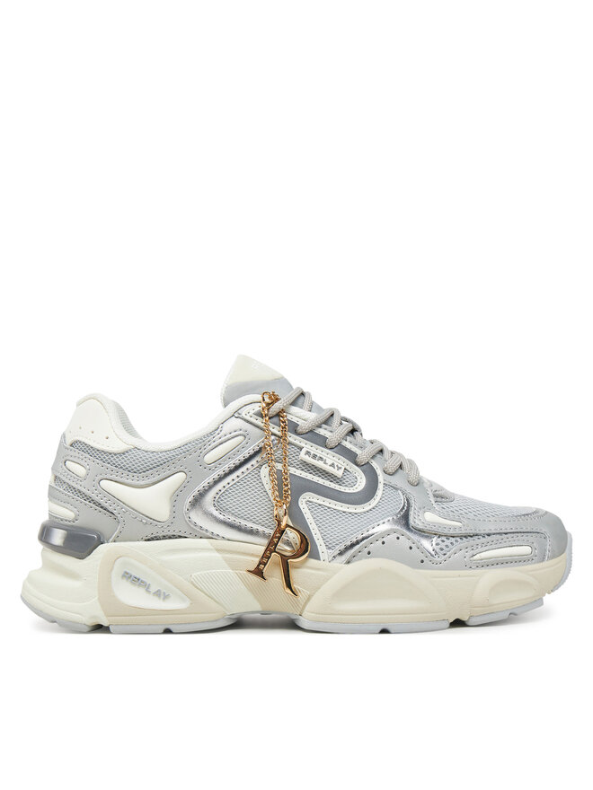 REPLAY Sneakersy REPLAY GWS9N .000.C0009T Srebrny