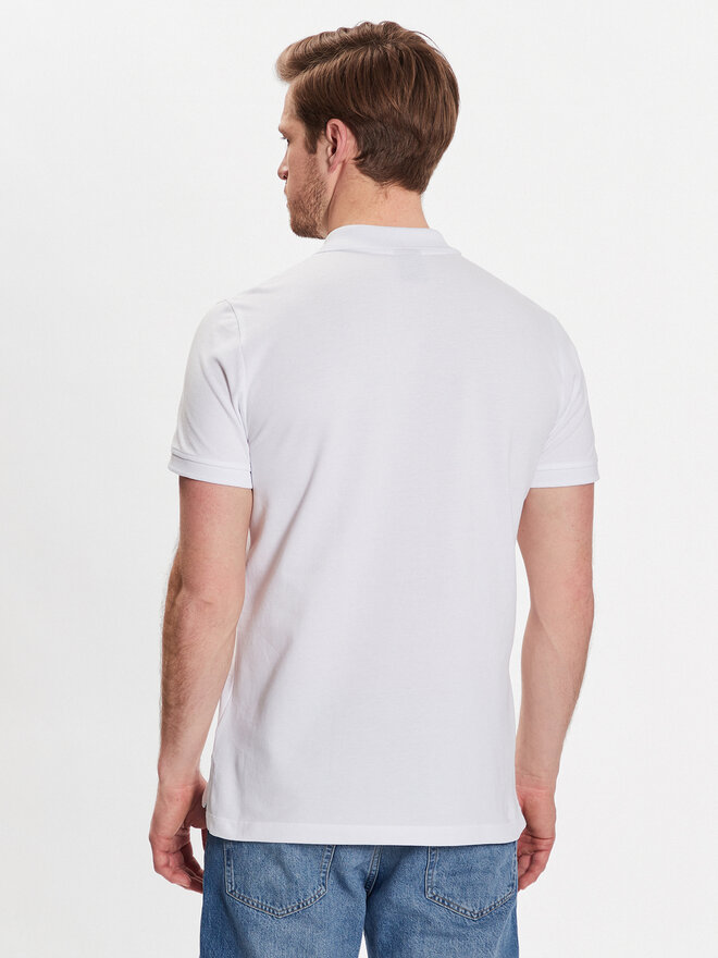 Geox Geox Poloshirt Piquet M3510B-T2649 F1492 Weiß Regular Fit