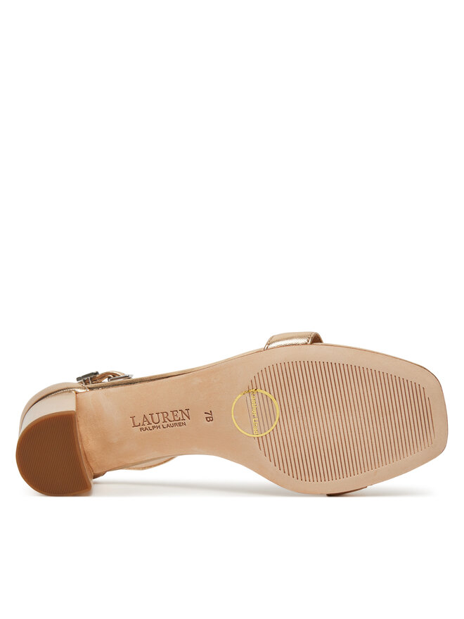 LAUREN RALPH LAUREN Sandały LAUREN RALPH LAUREN Logan 802935562004 Złoty