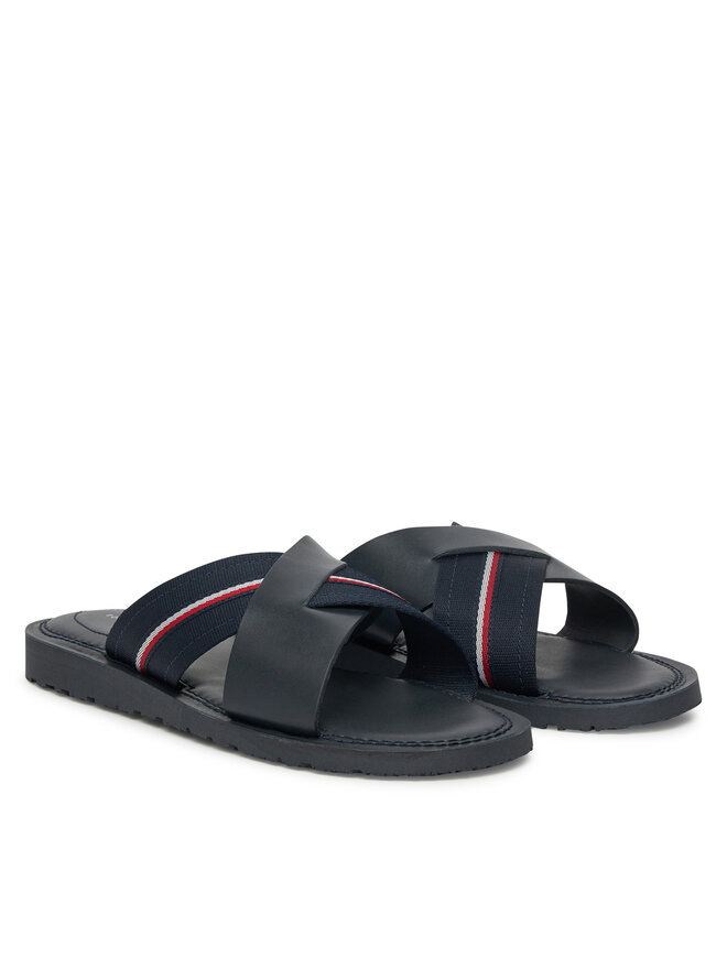 Tommy Hilfiger Pantoletten Tommy Hilfiger FM0FM05415 Dunkelblau