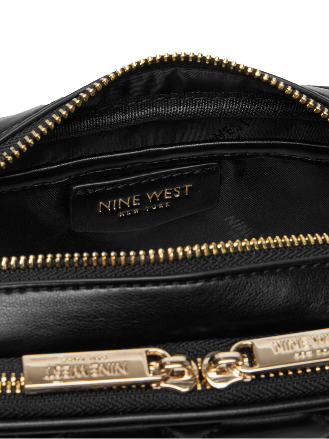 Nine West Handtasche Nine West CEO-Greenwich-Glam-LX7669 Schwarz