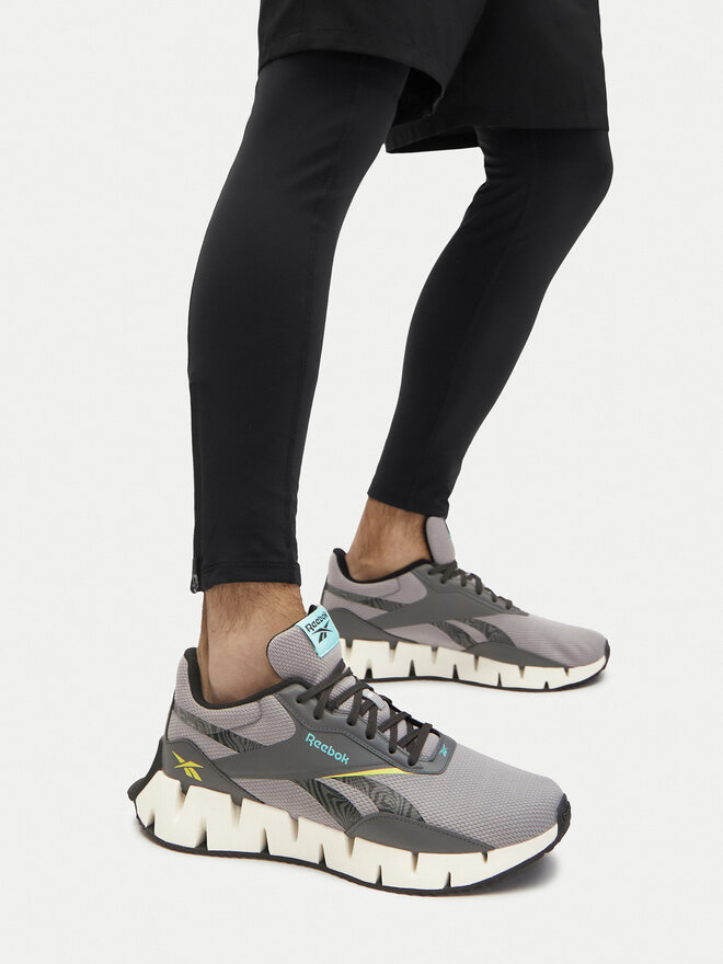 Reebok Sneakersy Reebok ZIG DYNAMICA STR 100209976 Sivá
