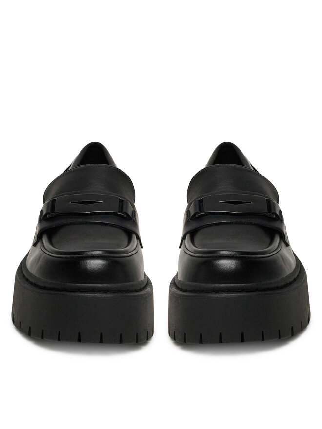 DeeZee Loafersy DeeZee 13123D-3 Czarny