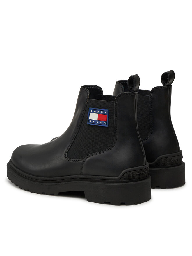Tommy Jeans Боти тип челси Tommy Jeans EM0EM01448 Черен
