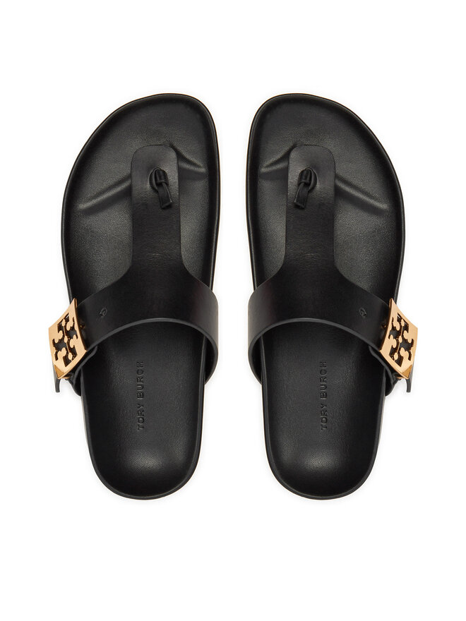 Tory Burch Σαγιονάρες Tory Burch Mellow Thong Sandal 155190 Μαύρο