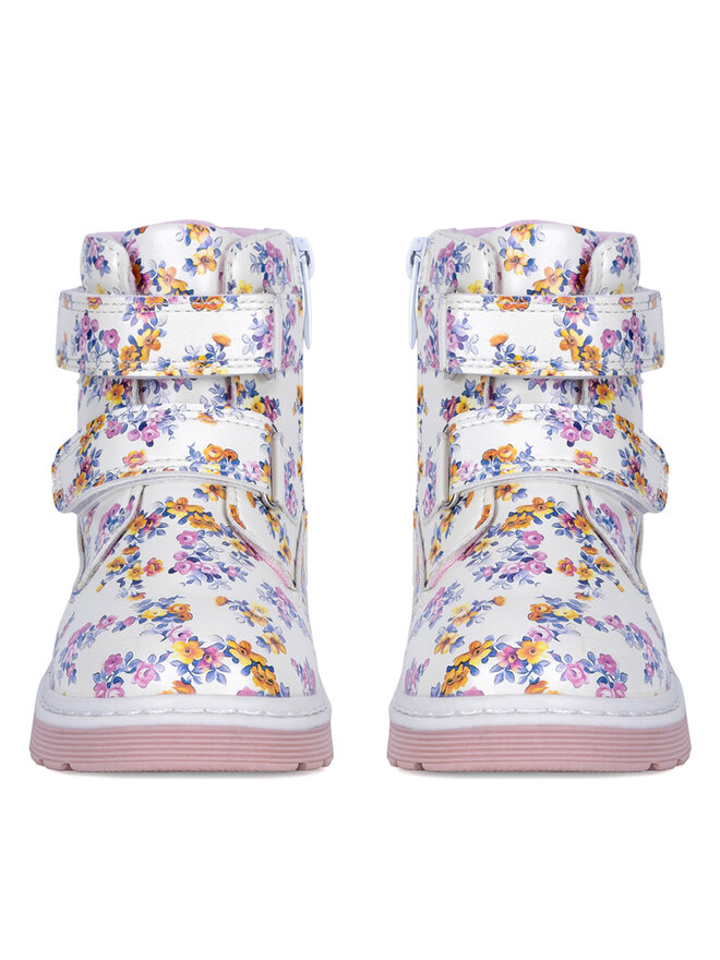 Nelli Blu Botines planos Nelli Blu CM170106-2 Blanco