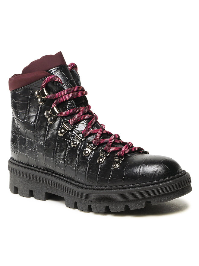PINKO Schnürstiefeletten Pinko Zenzero Scarpa AI 22-23 BLKS1 1H2134 A07K Schwarz