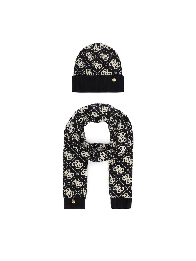 Guess Set Schal und Mütze Guess GFBOX WP6401 Schwarz