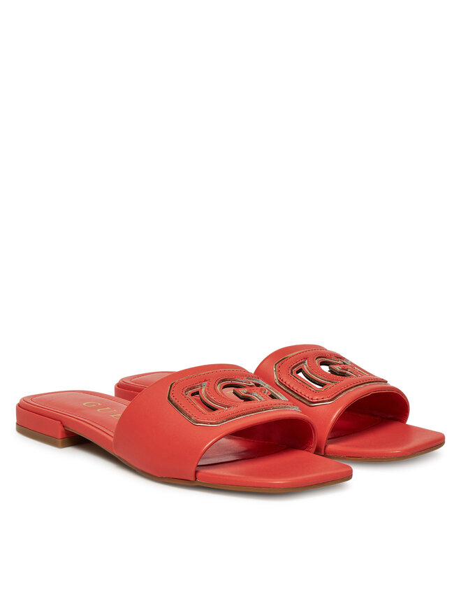 Guess Klapki Guess FLJTAR LEA19 Koralowy