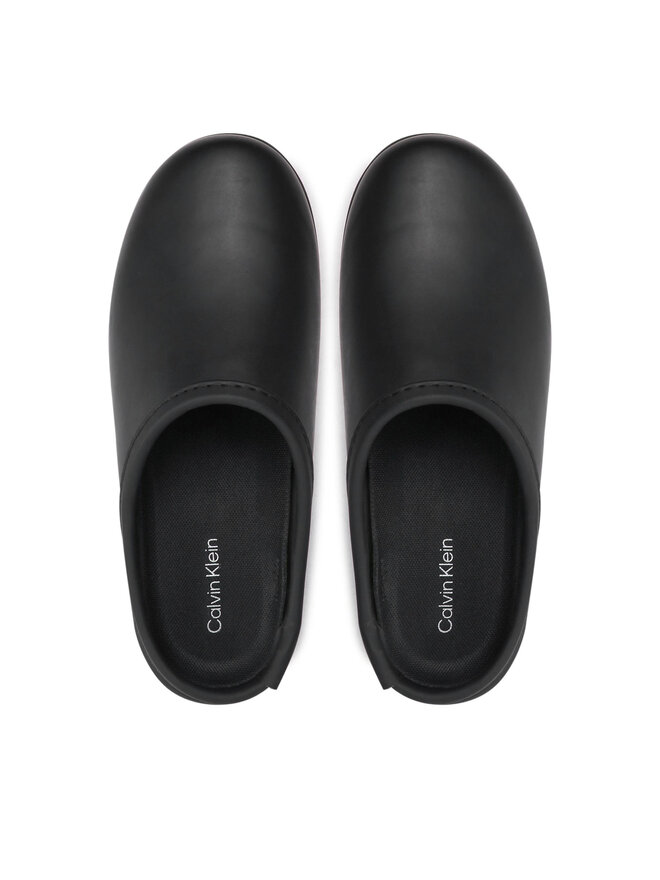 Pantoletten Calvin Klein Rain Clog HW0HW01266 Schwarz | eschuhe.de