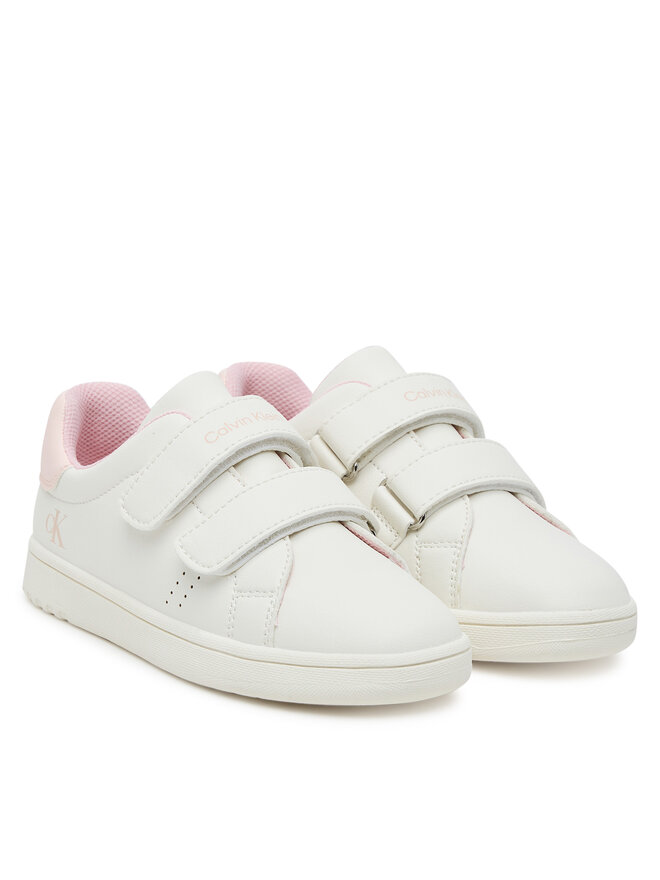 Calvin Klein Сникърси Calvin Klein Low Cut Velcro Sneaker V1A9-83087-1355 S Бял
