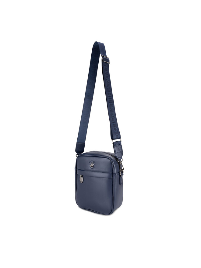 Beverly Hills Polo Club Мъжка чантичка Beverly Hills Polo Club BHPC-L-018-07 Тъмносин