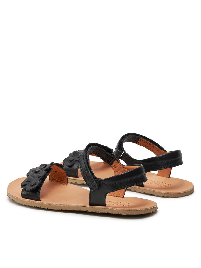Froddo Sandalen Froddo Barefoot Flexy Flowers G3150265-4 D Schwarz