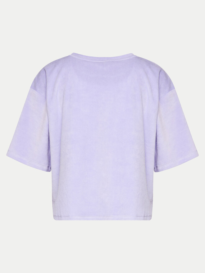 Hunkemöller Hunkemöller Camiseta de pijama Velours 205106 Violeta Relaxed Fit