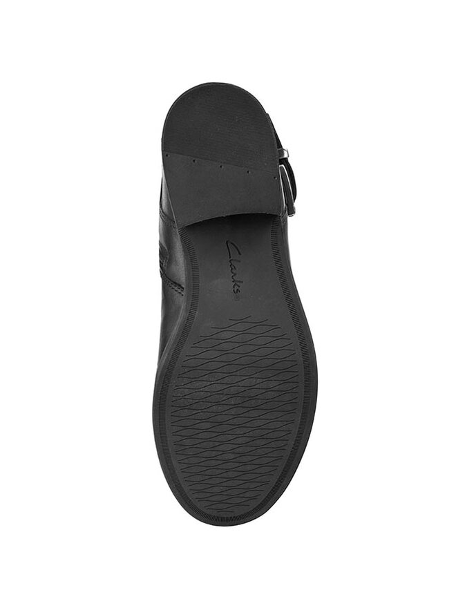 Kozaki Clarks Pita Dakota 261109154 Czarny eobuwie .pl