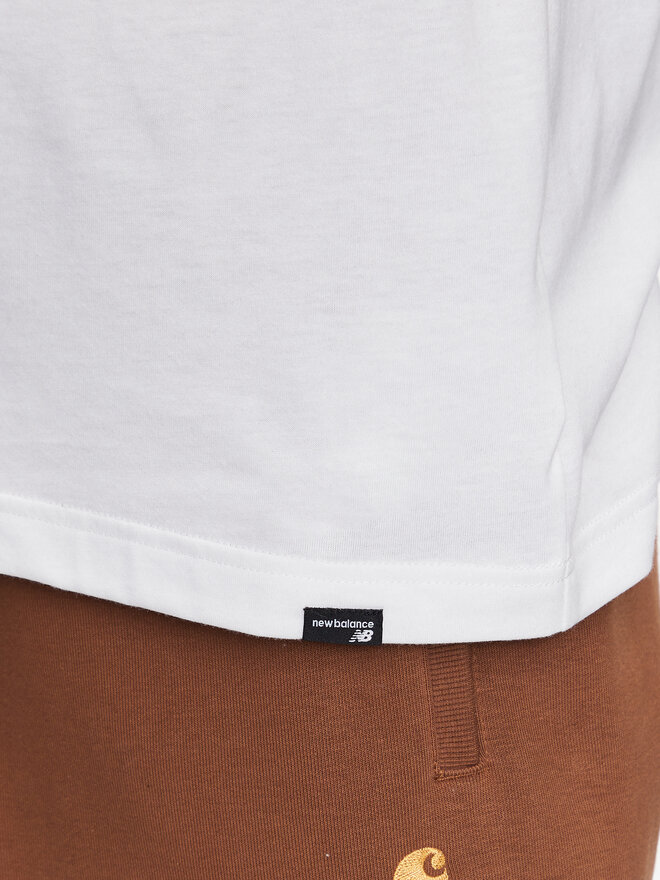 New Balance New Balance T-Shirt Sport Seasonal Graphic MT31904 Weiß Relaxed Fit