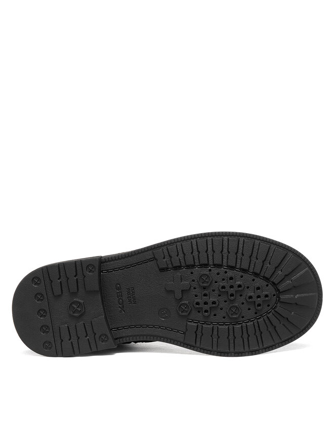 Geox Schnürschuhe Geox J Eclair Girl J049QD 00004 C9B1M M Schwarz