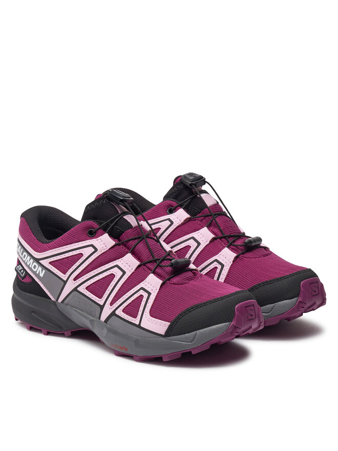 Salomon Trekingová obuv Salomon Speedcross Waterproof L47574300 Fialová