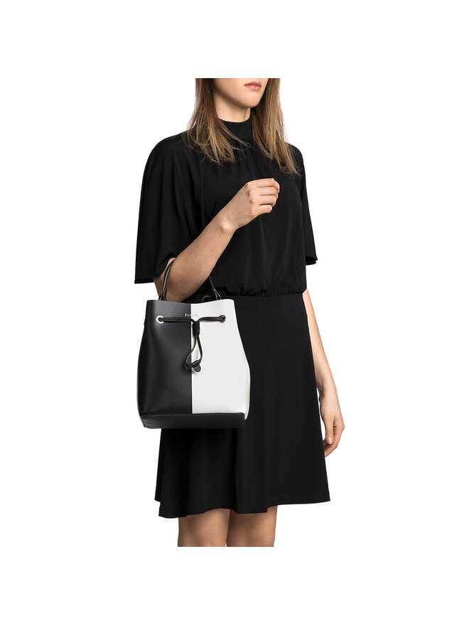 Furla Handtasche Furla Stacy 885884 B BKZ1 FRF Schwarz