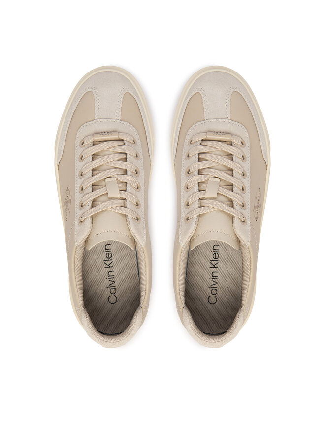 Calvin Klein Sneakers Calvin Klein Basket Cups Lup Wt Lth Su HW0HW02984 Beige