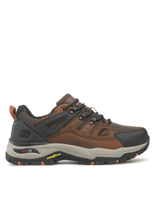 Skechers Κλειστά παπούτσια Skechers Argosa 204630/CDB Καφέ