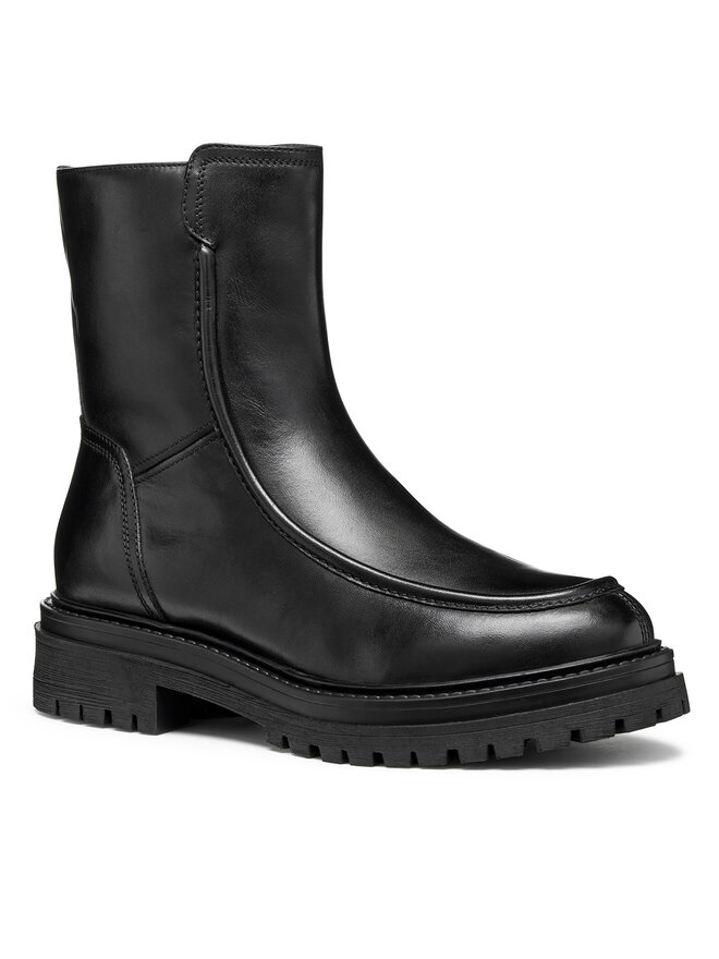 Geox Stiefeletten Geox D Iridea D56HRG 00043 C9999 Schwarz