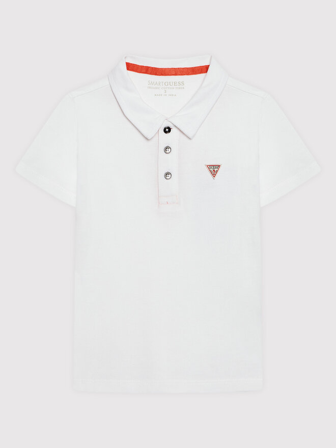 Guess Guess Poloshirt N2GP03 KAPY0 Weiß Regular Fit