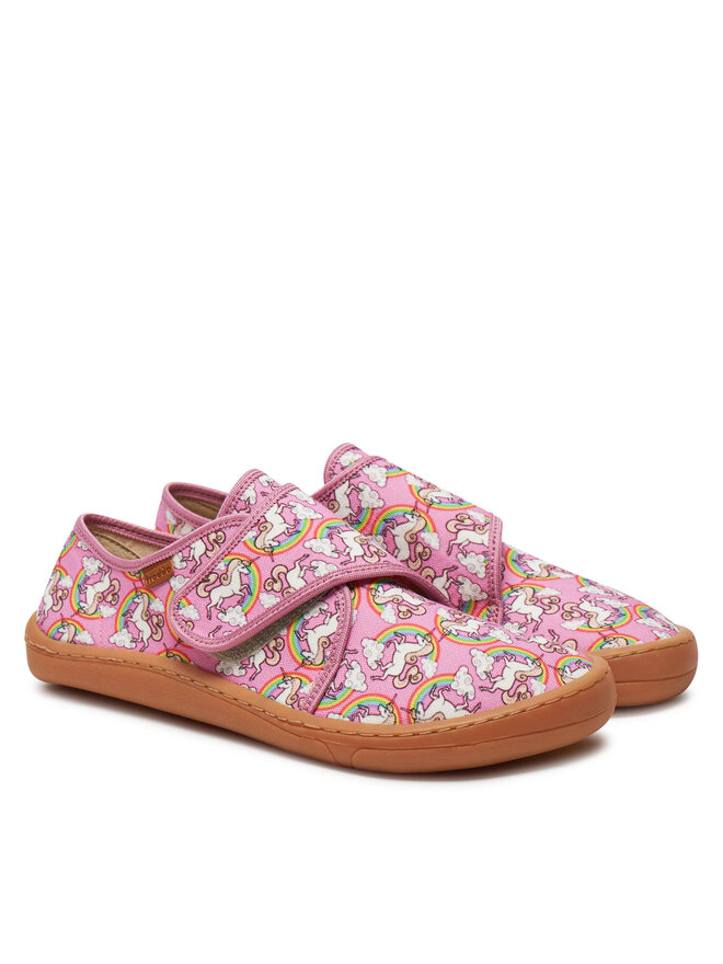 Froddo Papuče Froddo Barefoot Slippers G1700408-4 D Ružičasta