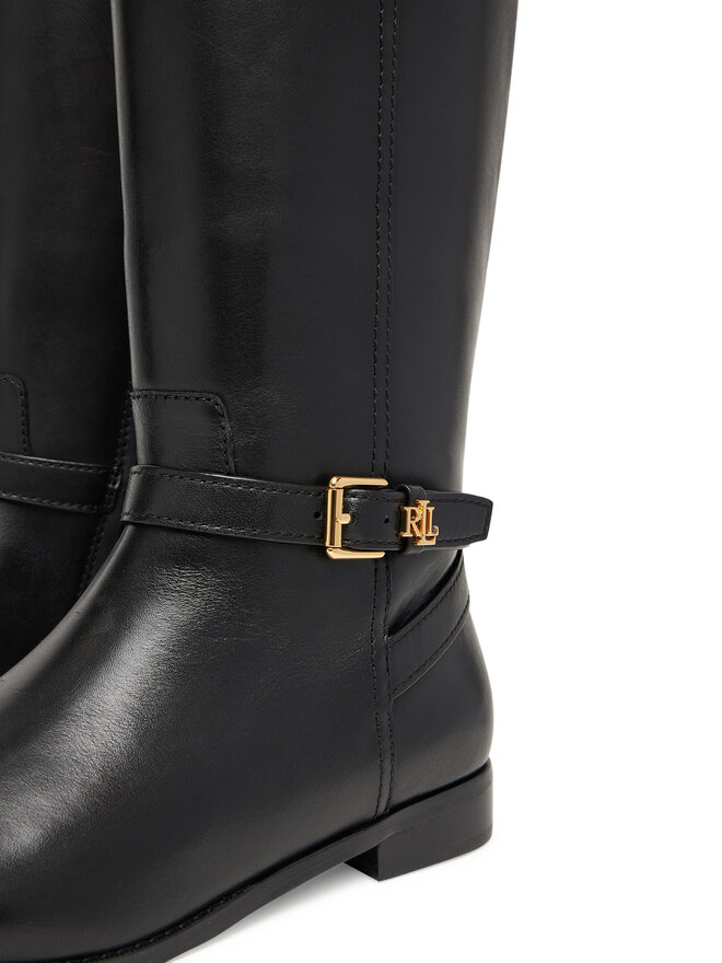 LAUREN RALPH LAUREN Офицерки LAUREN RALPH LAUREN Brooke Tll 2 Bo Tal 802967769001 Черен