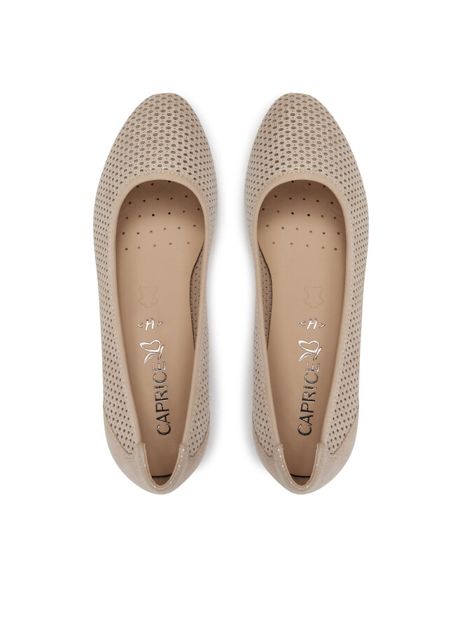 CAPRICE Escarpin Femme 9-22501-42 Largeur H - Chaussure Confort Talon 40 Mm Cuir