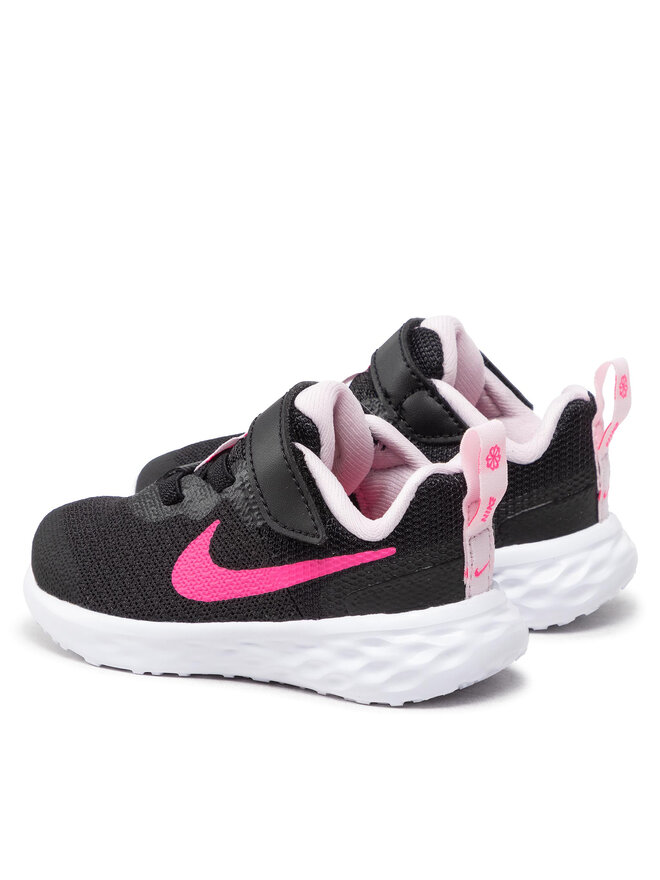 Nike Zapatillas de running Nike Revolution 6 Nn (TDV) DD1094-007 Negro