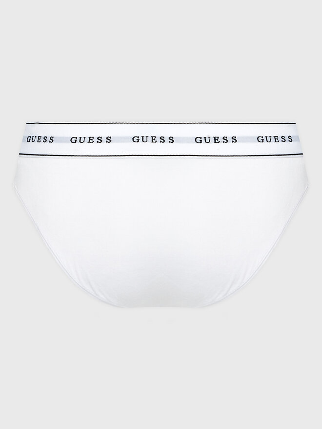 Guess Guess Klasične spodnje hlačke Carrie O97E02 KBBU1 Bela